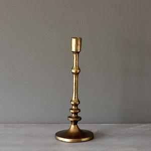 Cast Aluminum Classic Candle Stick, Medium