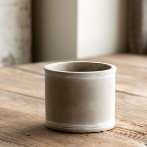 Cement Spool Planter, Petite