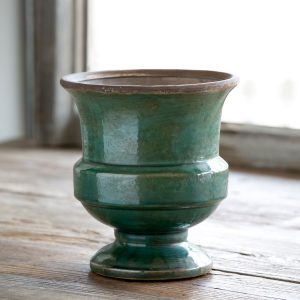 Emerald Glazed Classic Urn, Large