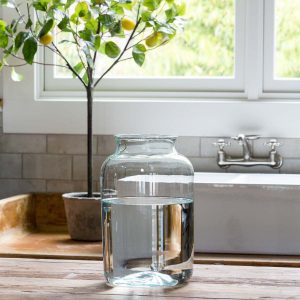 Artisan Glass Flower Vase, Large