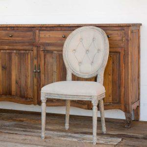 Tufted Back Dining Chair