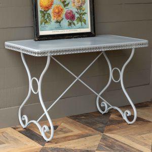 Metal Garden Console