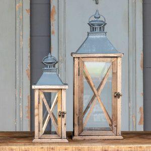 Portico Lanterns, Set of 2