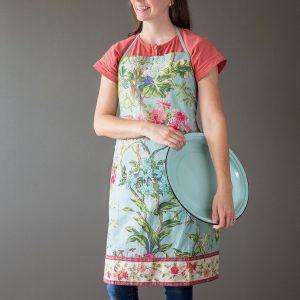 Cotton Sheeting Apron Corsica Sky