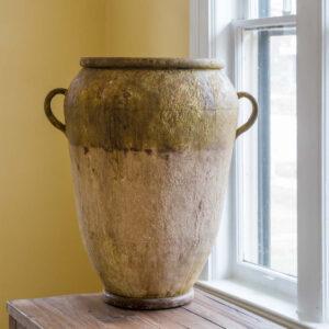 Metal French-Style Garden Pot, Large