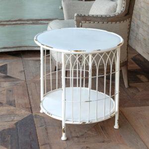 Metal Garden Fence Wire Table
